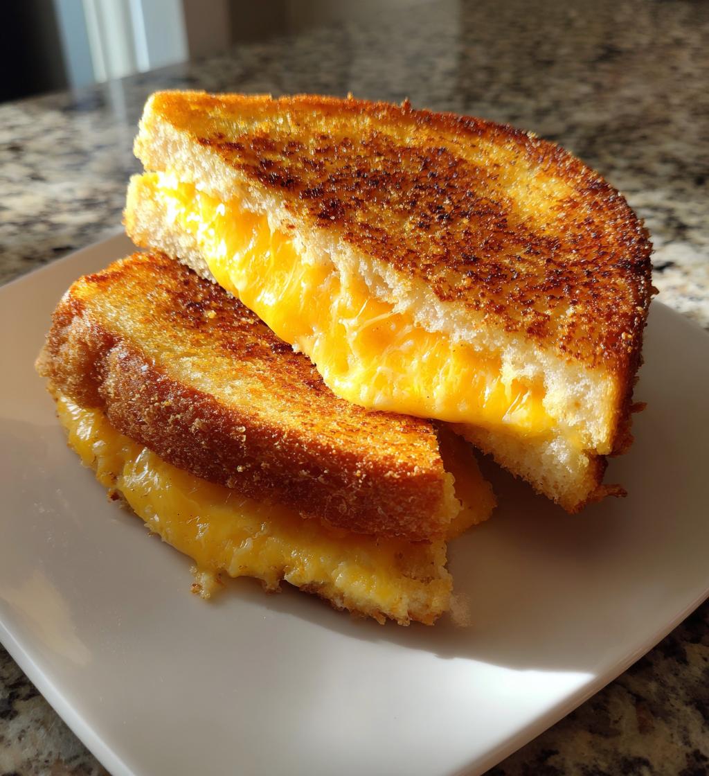 air fryer grilled cheese sandwich