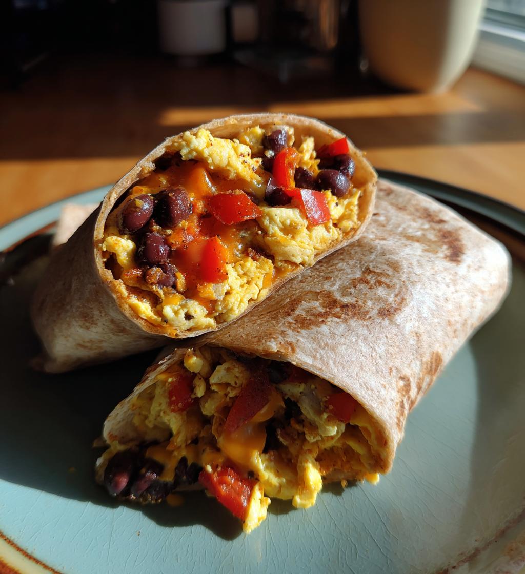 breakfast burrito meal prep