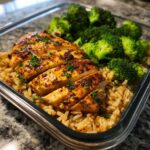 chicken and rice meal prep