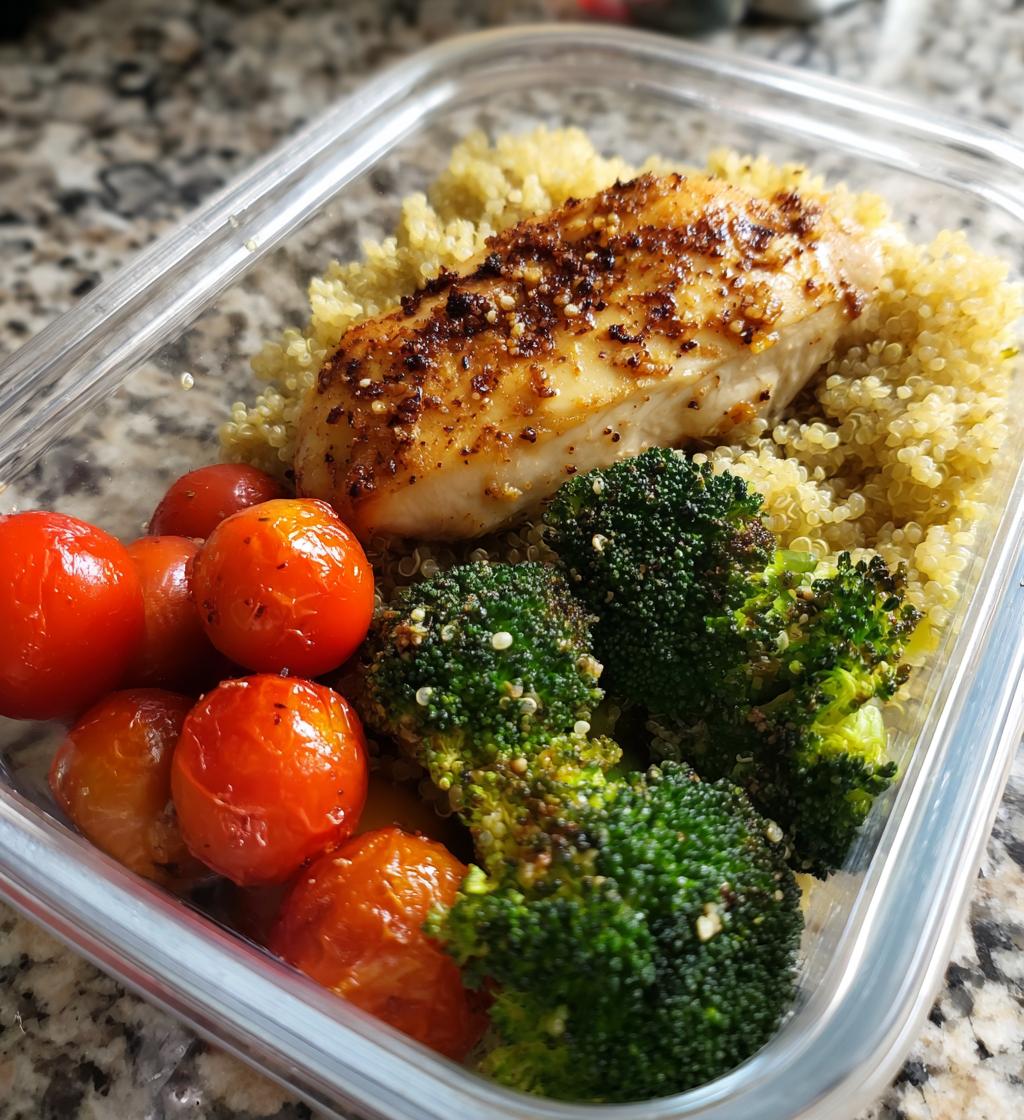 meal prep for the week healthy