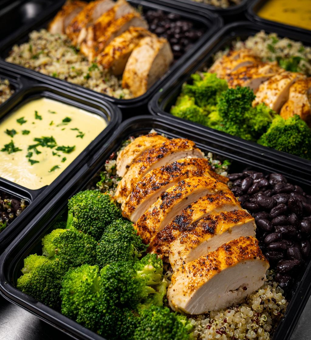 meal prep for the week high protein