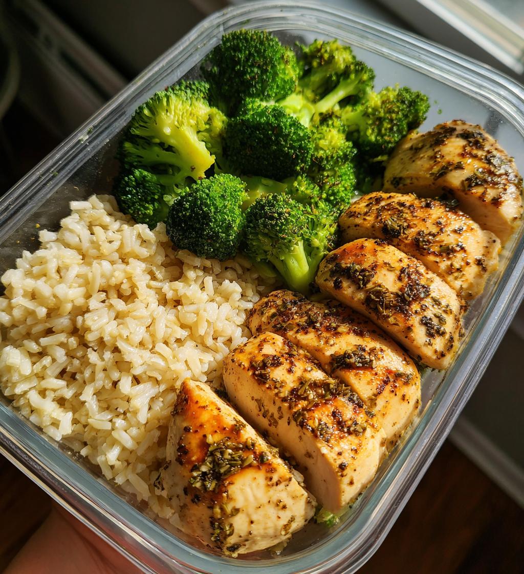 meal prep for the week