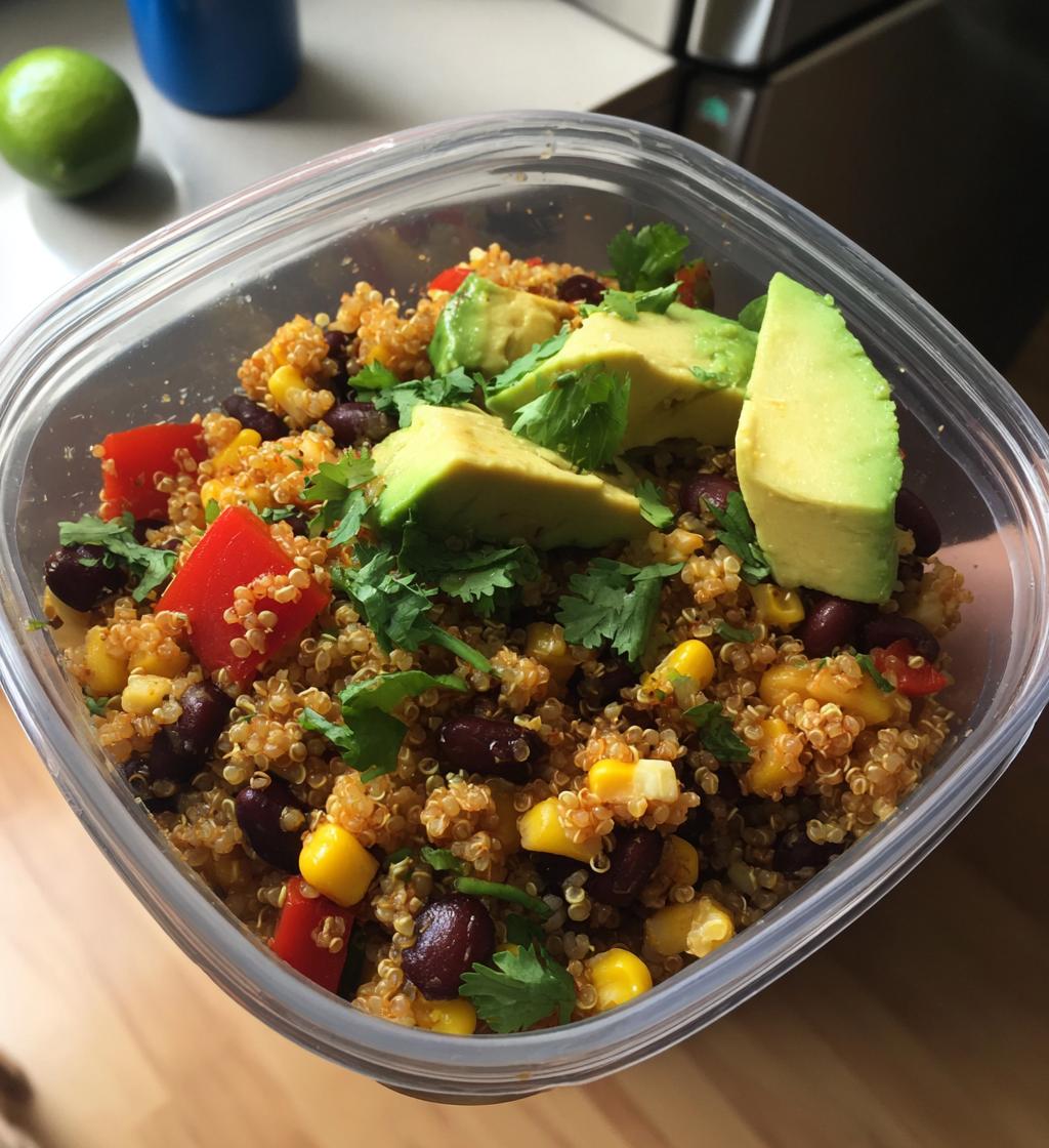 meal prep lunches for work