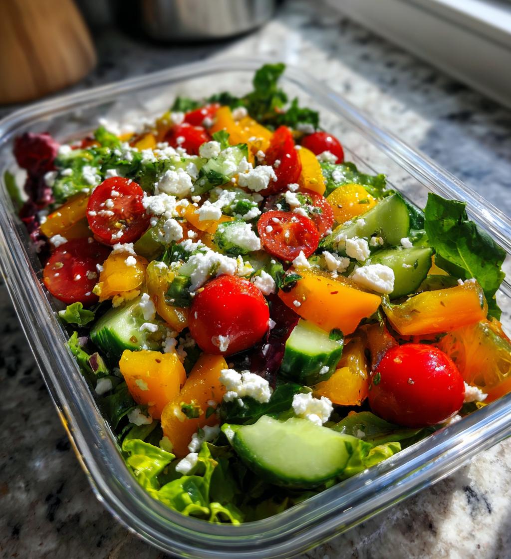 Meal Prep Salad: 5 Ways to Energize Your Week Effortlessly