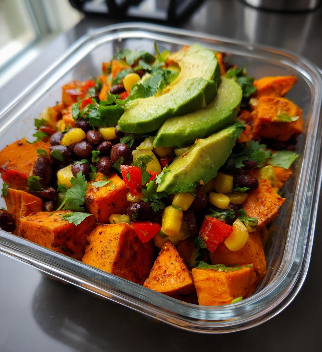 sweet potato meal prep