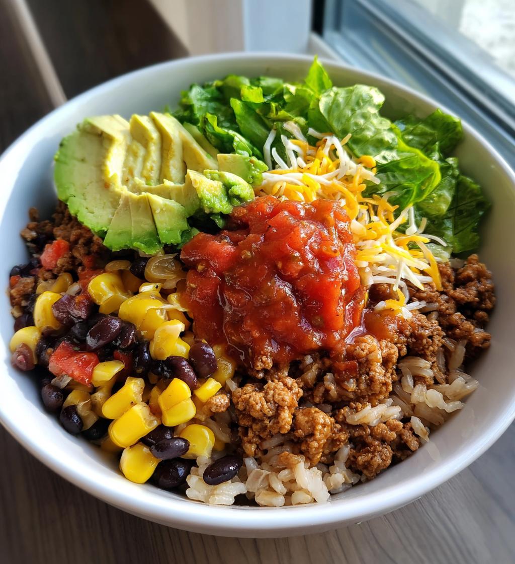 Taco Bowl Meal Prep: 4 Easy Steps to Flavorful Lunches